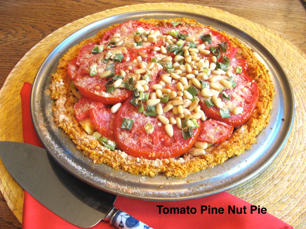 Tomato Pine Nut Pie